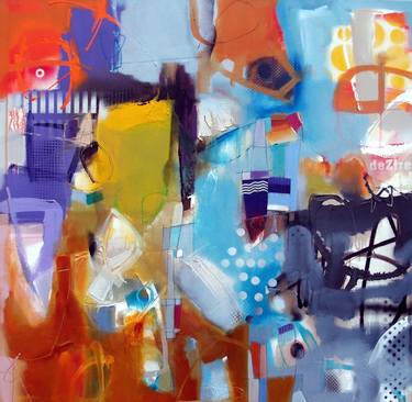 Original Abstract Expressionism Abstract Paintings by Rob Forlani