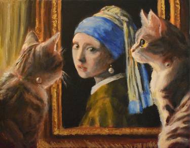 Original Figurative Women Paintings by Escha Van Den Bogerd