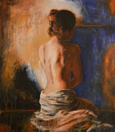 Print of Abstract Nude Paintings by Escha Van Den Bogerd