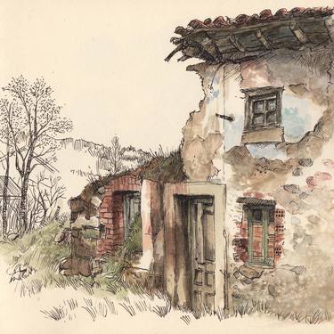 Print of Figurative Landscape Paintings by Adolfo Arranz