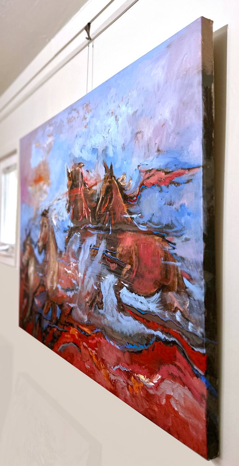 Original Conceptual Animal Painting by Yuvak Tuladhar