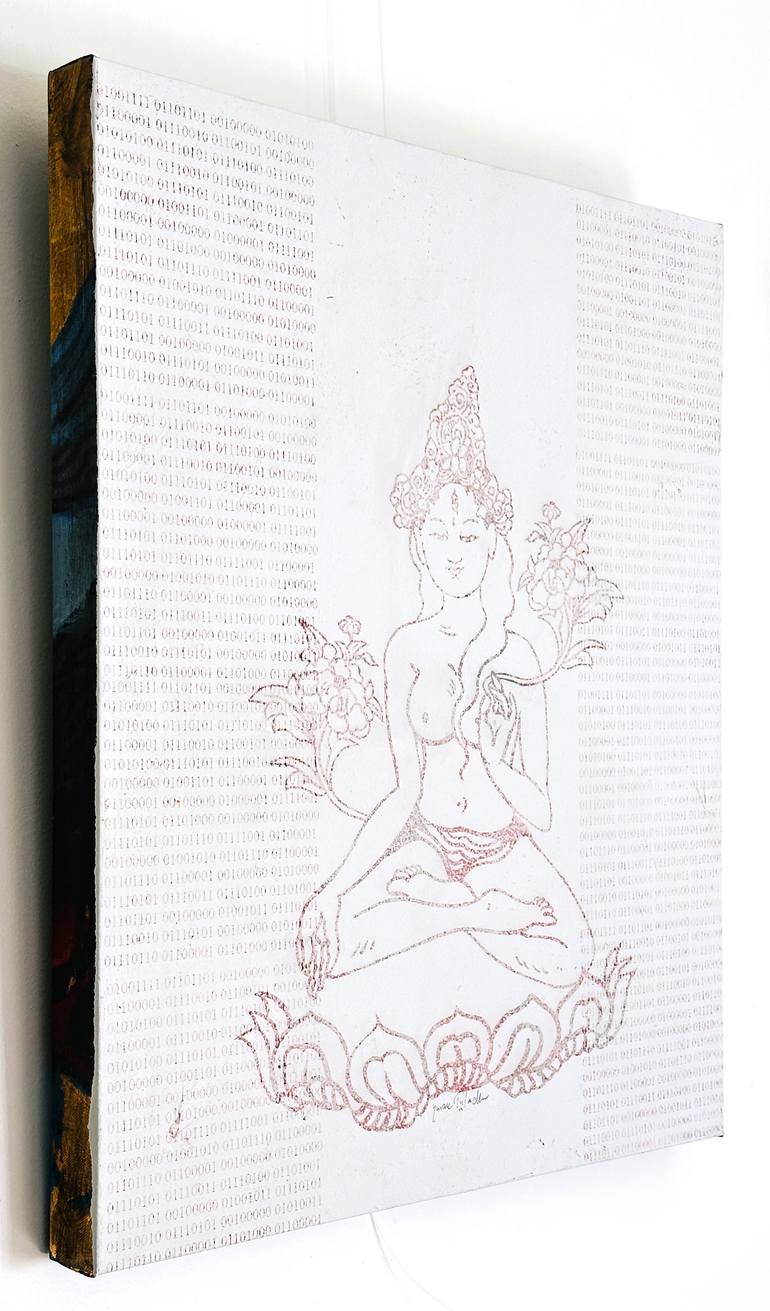 Original Conceptual Women Painting by Yuvak Tuladhar