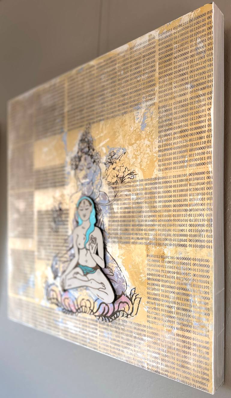 Original Conceptual Women Painting by Yuvak Tuladhar
