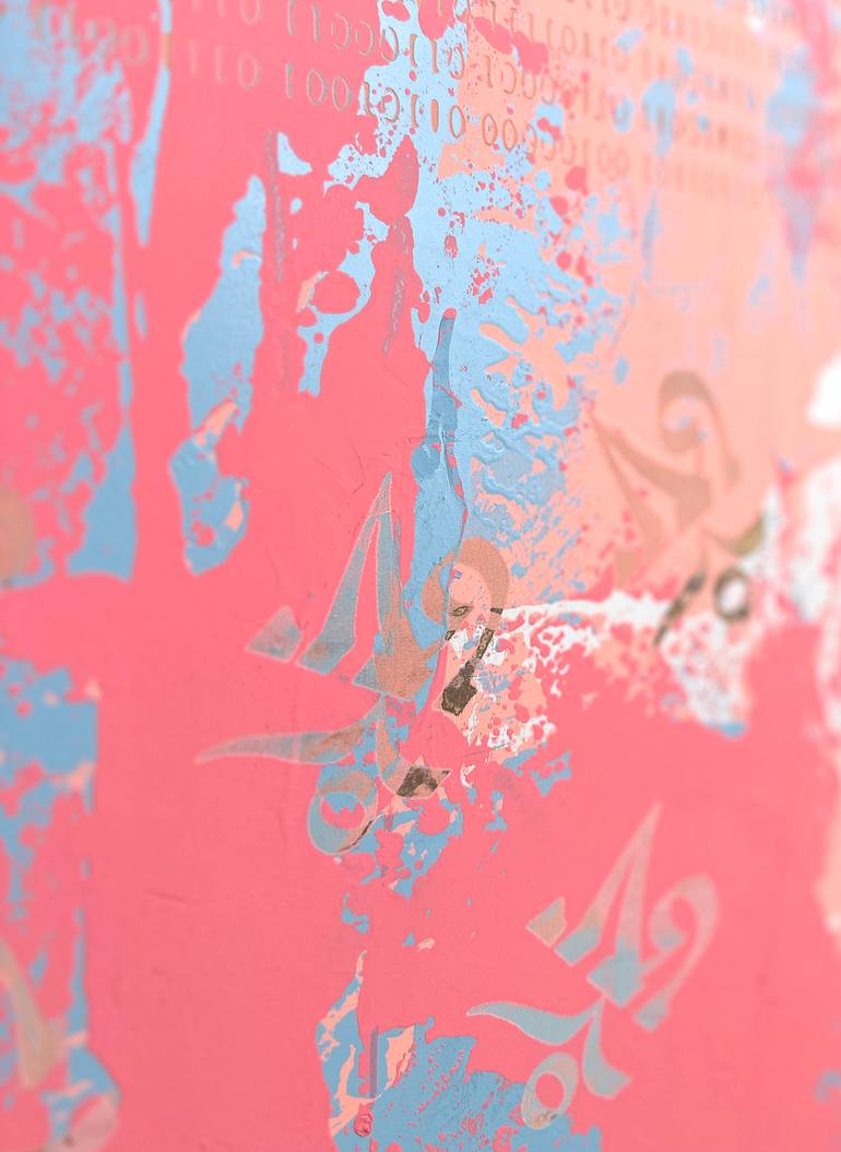 Original Abstract Expressionism Abstract Painting by Yuvak Tuladhar