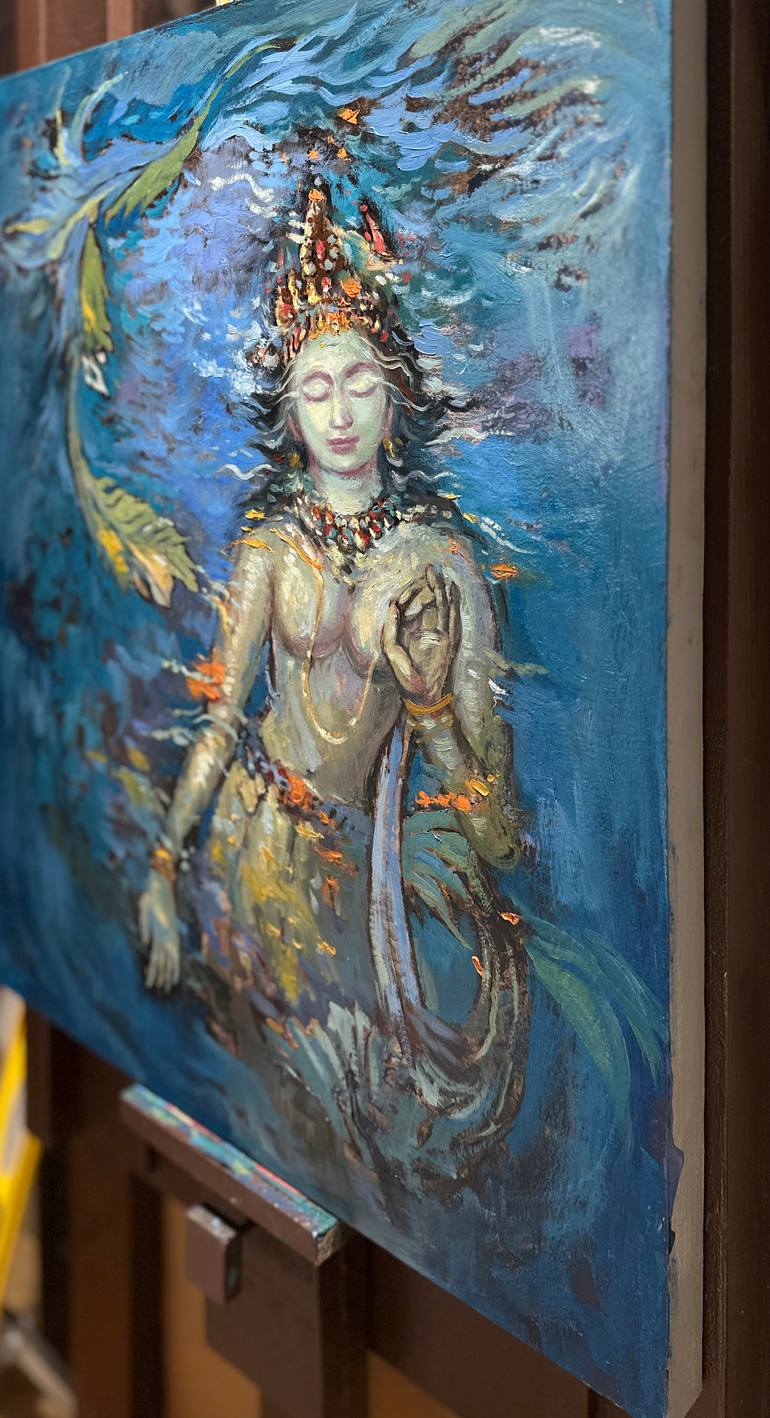 Original Conceptual Women Painting by Yuvak Tuladhar