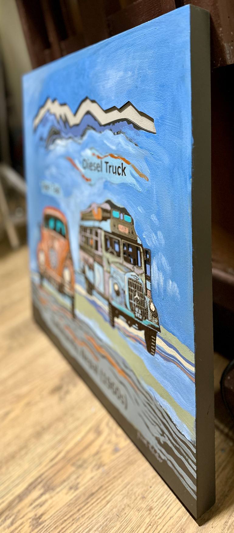 Original Contemporary Car Painting by Yuvak Tuladhar