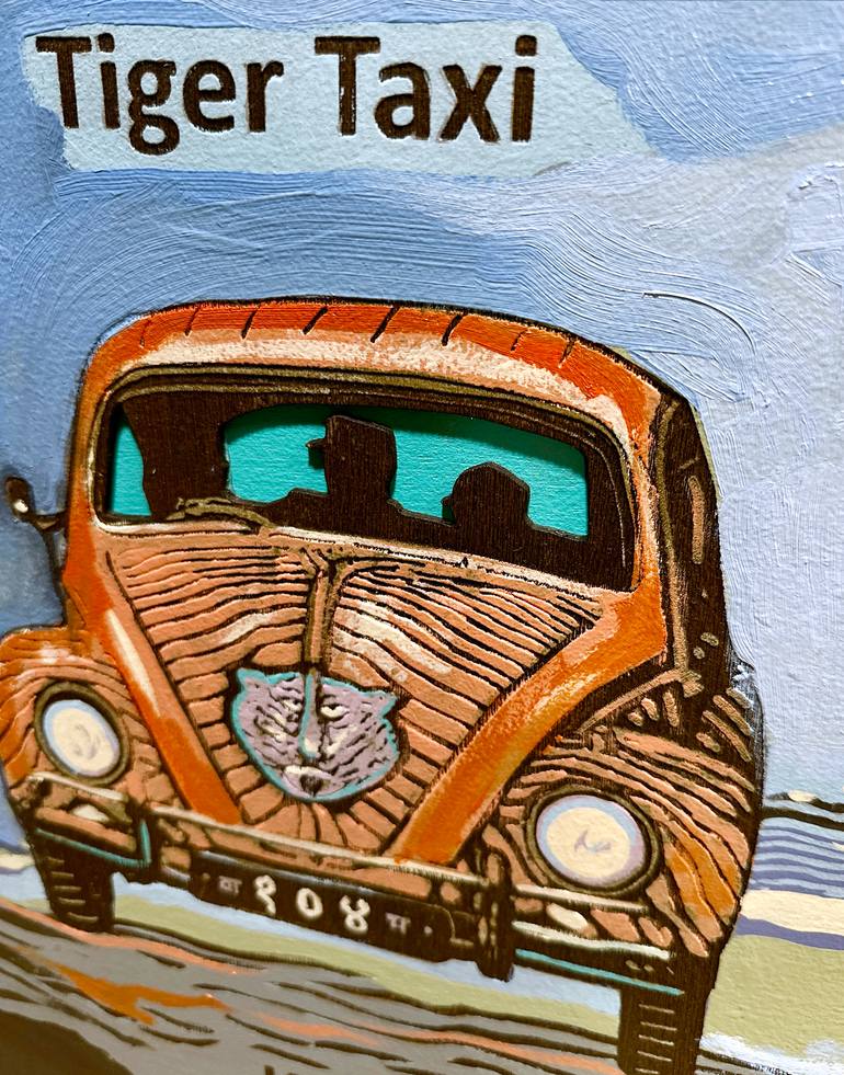 Original Contemporary Car Painting by Yuvak Tuladhar