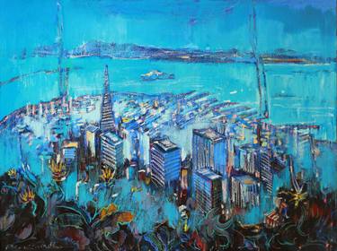 San Francisco in Light Blue /SOLD thumb