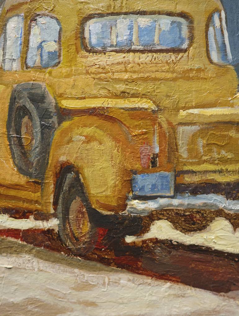 Original Automobile Painting by Haya Vajra