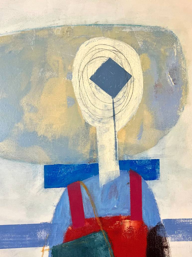 Original Abstract Expressionism Abstract Painting by Joejene C Santos