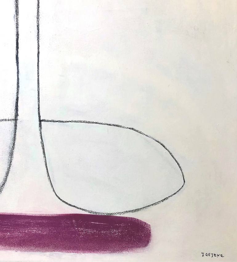 Original Abstract Expressionism Abstract Painting by Joejene C Santos