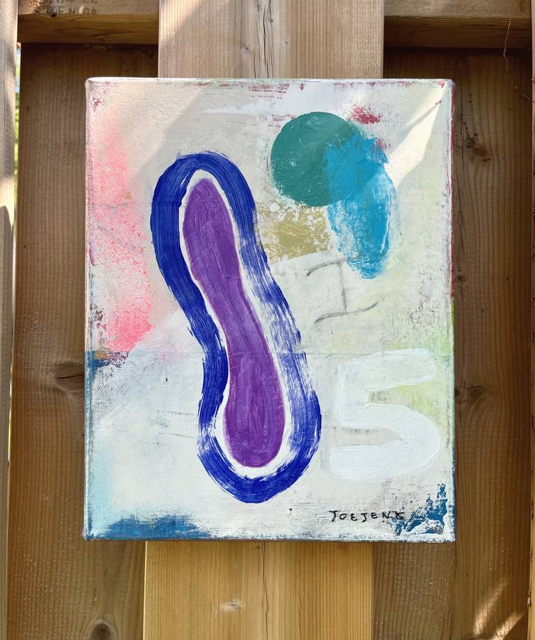 Original Abstract Painting by Joejene C Santos