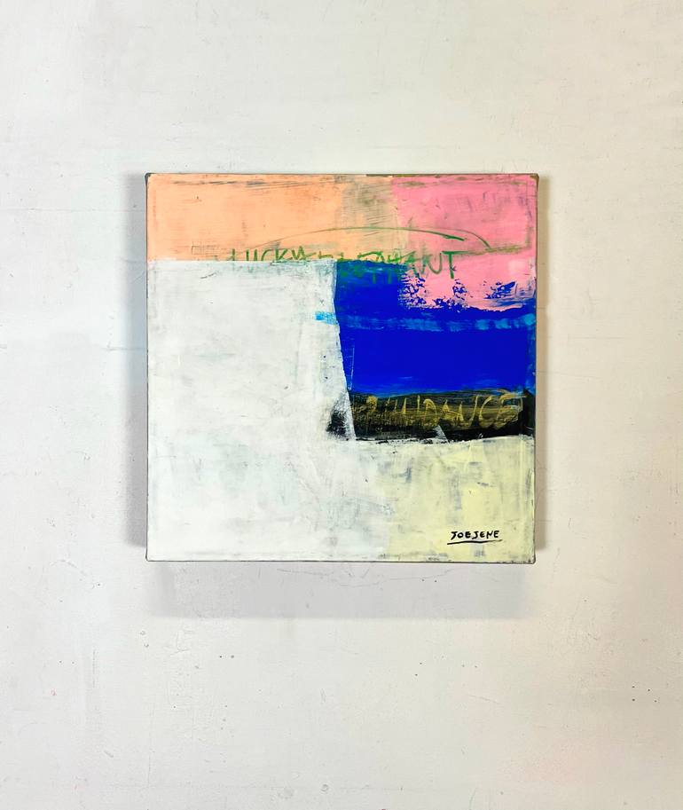 Original Abstract Expressionism Abstract Painting by Joejene C Santos