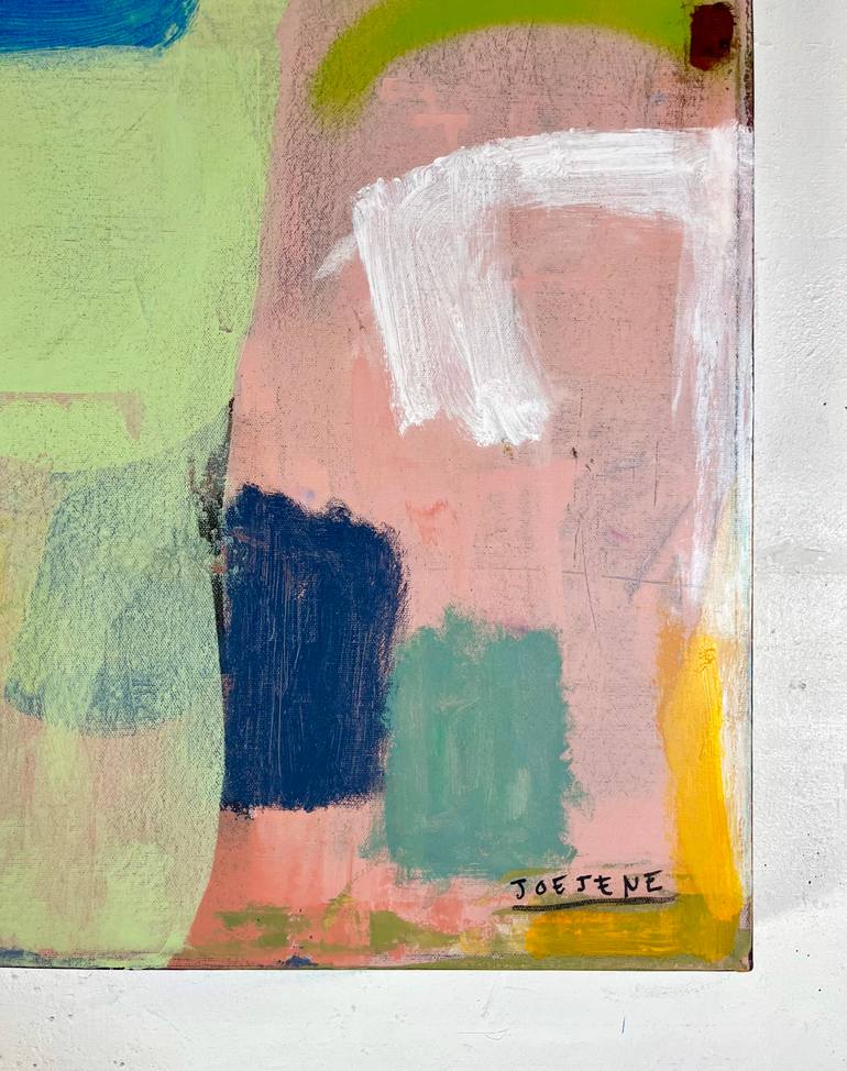 Original Abstract Expressionism Abstract Painting by Joejene C Santos