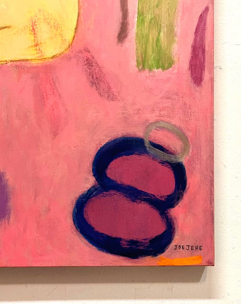 Original Abstract Expressionism Abstract Painting by Joejene C Santos