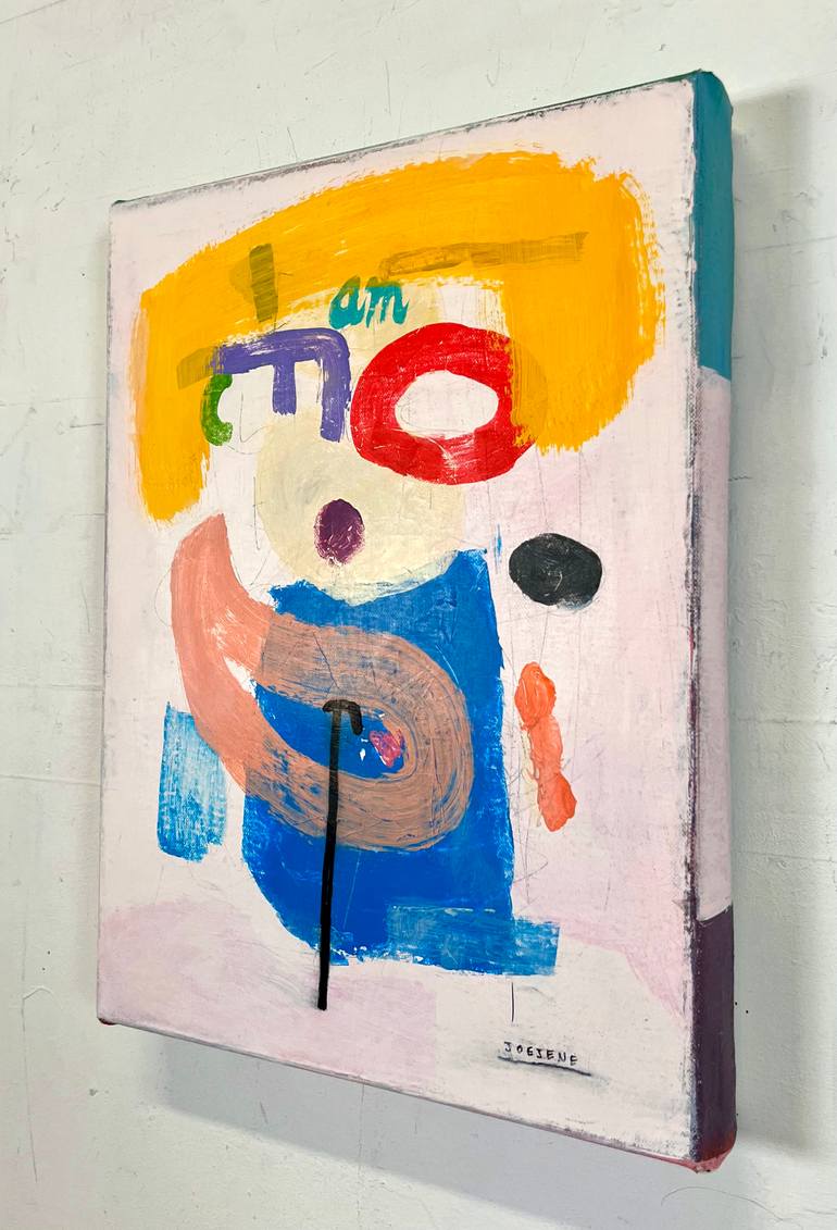 Original Abstract Expressionism Abstract Painting by Joejene C Santos