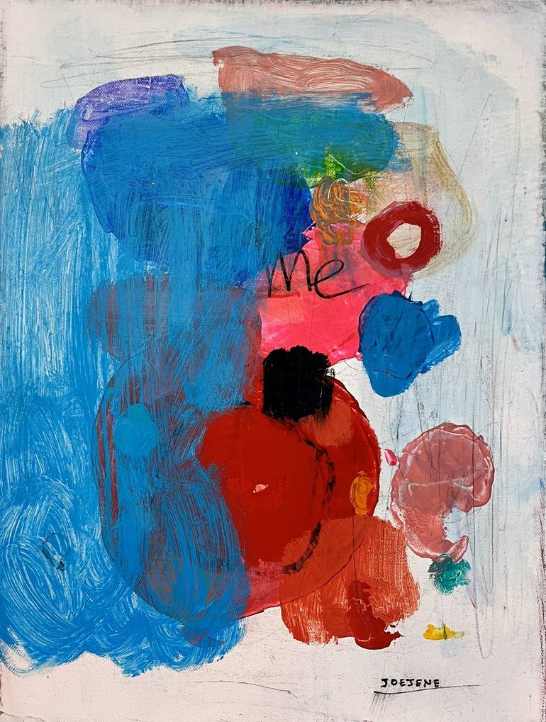 Original Abstract Expressionism Abstract Paintings by Joejene C Santos