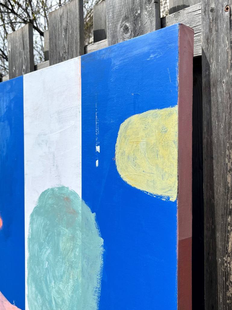 Original Abstract Expressionism Abstract Painting by Joejene C Santos