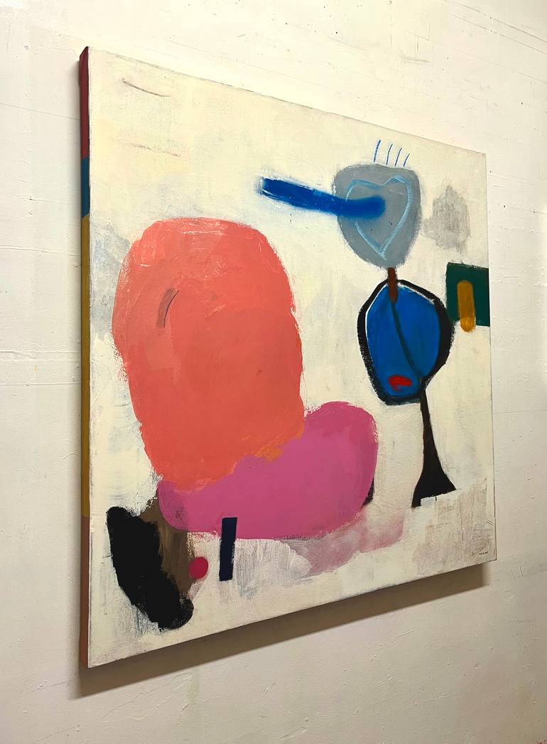 Original Abstract Expressionism Abstract Painting by Joejene C Santos