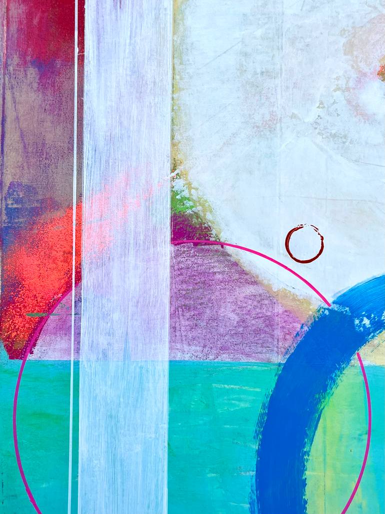 Original Abstract Expressionism Abstract Painting by Joejene C Santos