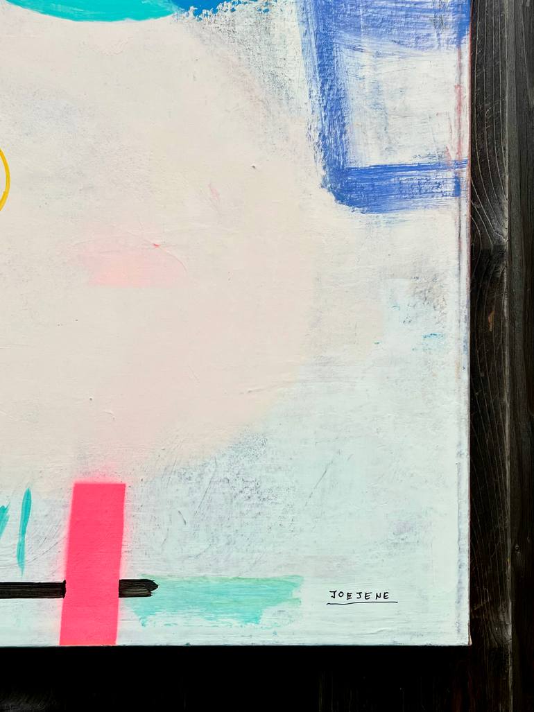 Original Abstract Expressionism Abstract Painting by Joejene C Santos