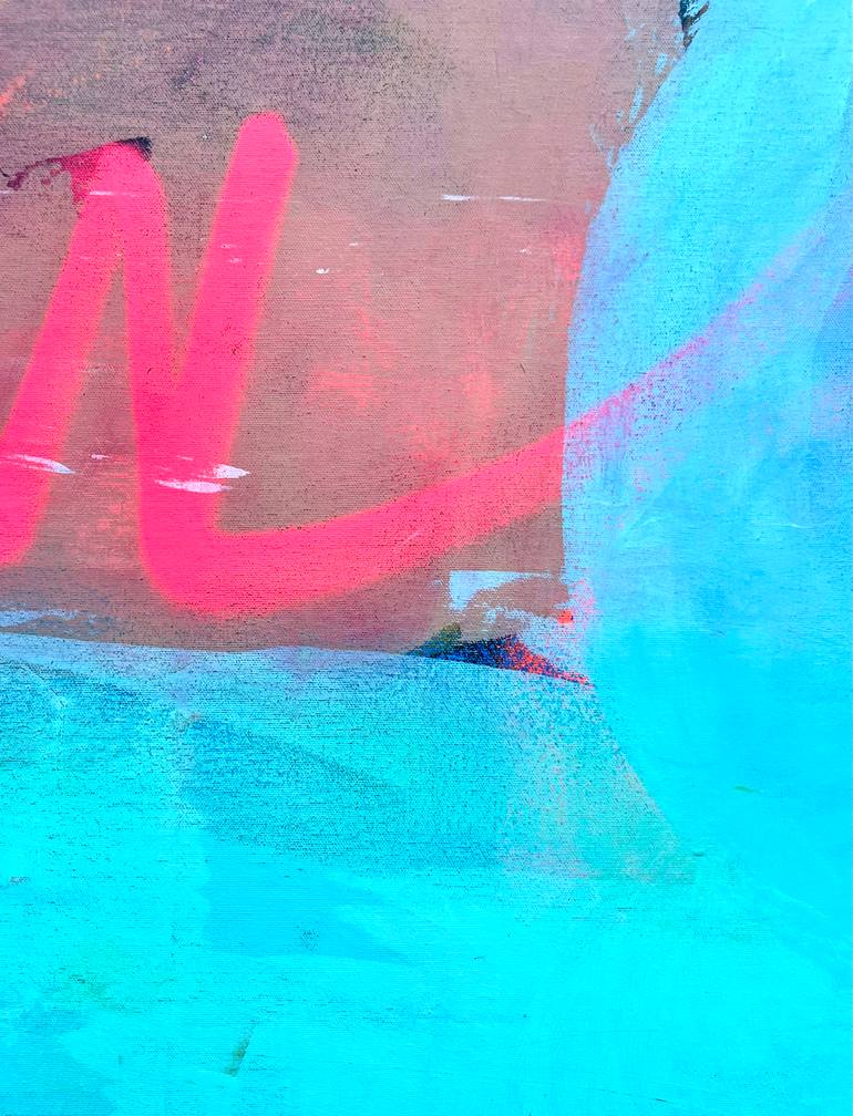 Original Abstract Expressionism Abstract Painting by Joejene C Santos