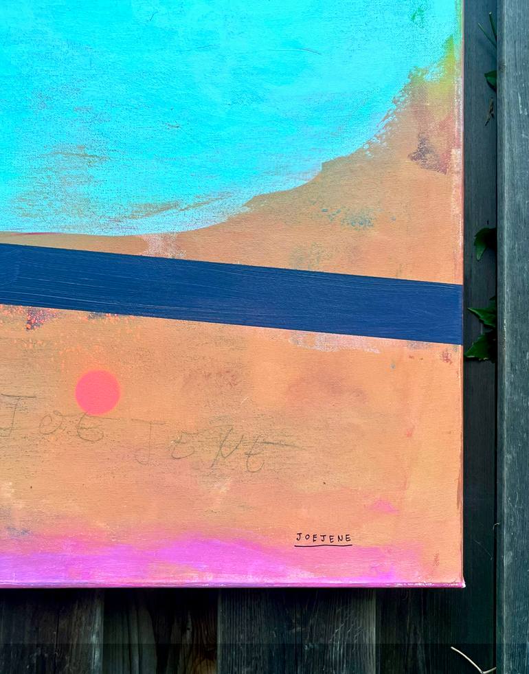 Original Abstract Expressionism Abstract Painting by Joejene C Santos