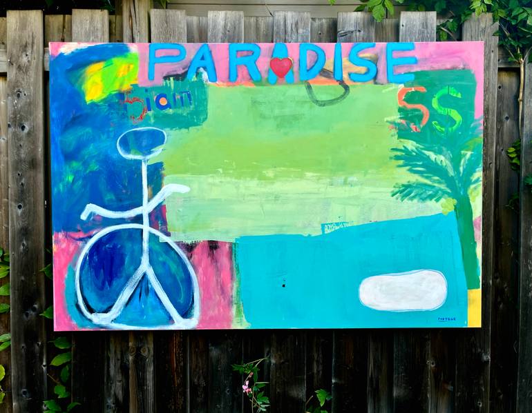 Original Abstract People Painting by Joejene C Santos