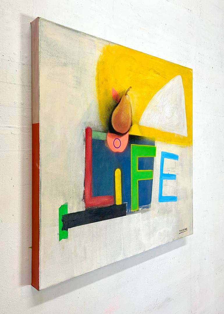 Original Abstract Expressionism Abstract Painting by Joejene C Santos