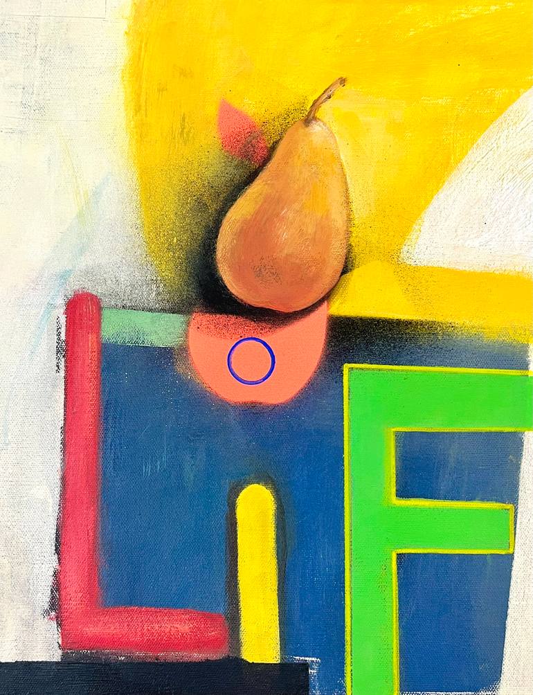 Original Abstract Expressionism Abstract Painting by Joejene C Santos