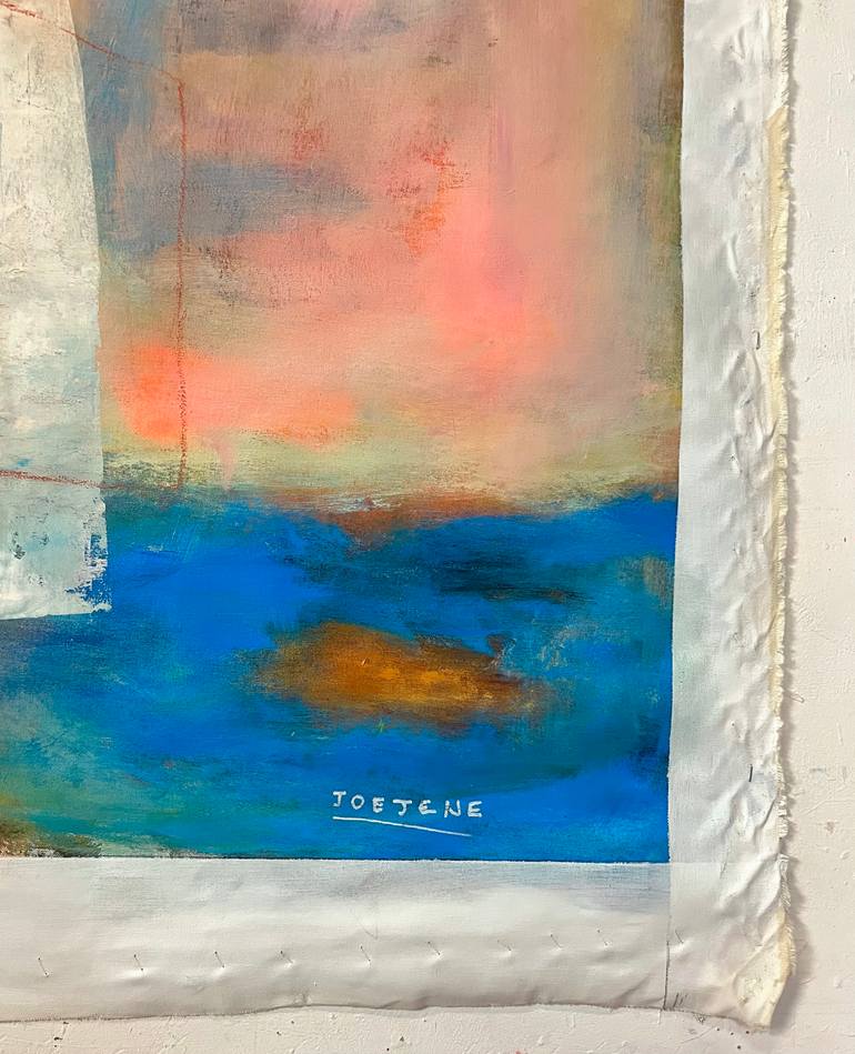 Original Abstract Expressionism Abstract Painting by Joejene C Santos