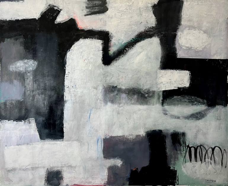 Original Abstract Expressionism Abstract Paintings by Joejene C Santos