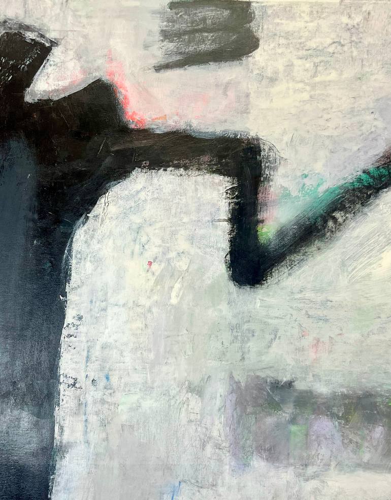 Original Abstract Expressionism Abstract Painting by Joejene C Santos