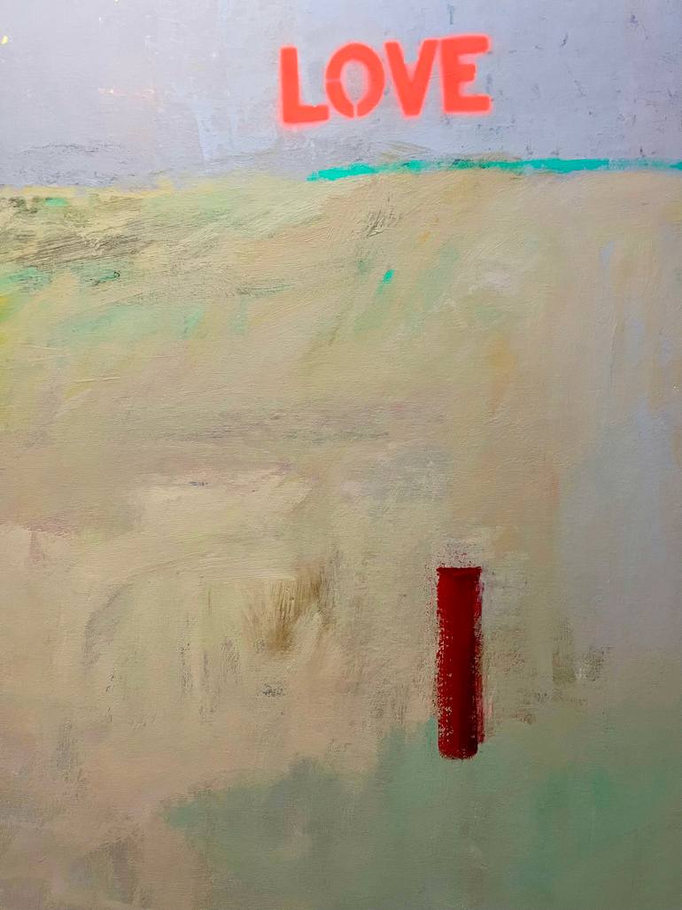 Original Abstract Expressionism Abstract Painting by Joejene C Santos