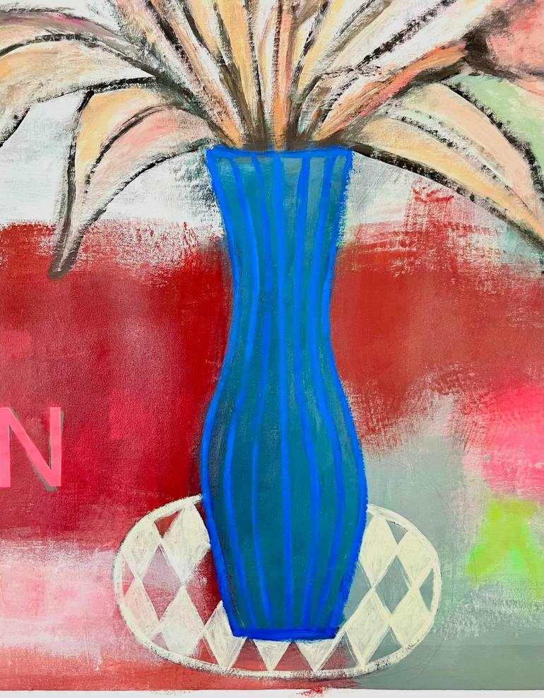 Original Abstract Expressionism Abstract Painting by Joejene C Santos