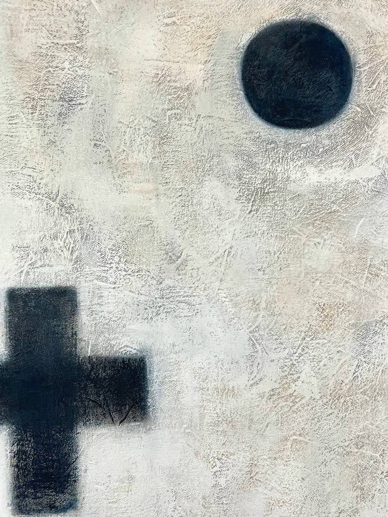 Original Abstract Geometric Painting by Joejene C Santos