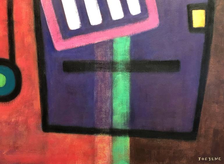 Original Abstract Love Painting by Joejene C Santos