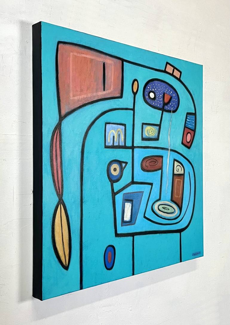 Original Modern Abstract Painting by Joejene C Santos