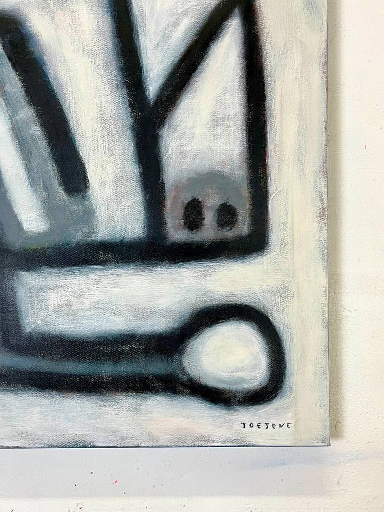 Original Abstract Expressionism Abstract Painting by Joejene C Santos