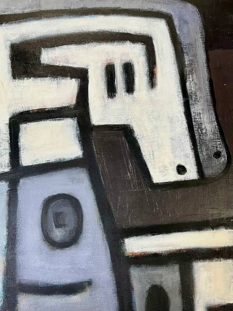 Original Abstract Expressionism Abstract Painting by Joejene C Santos
