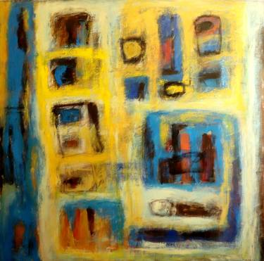 Original Abstract Expressionism Abstract Paintings by Joejene C Santos