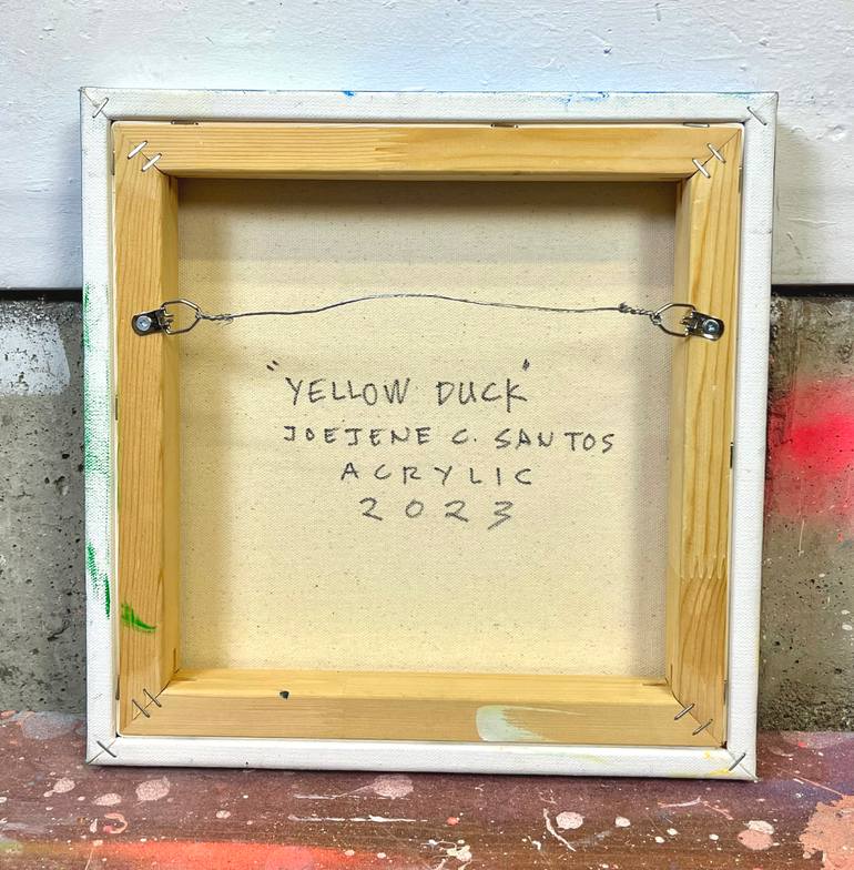 Original Abstract Expressionism Abstract Painting by Joejene C Santos