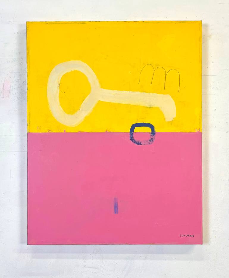 Original Abstract Expressionism Abstract Painting by Joejene C Santos