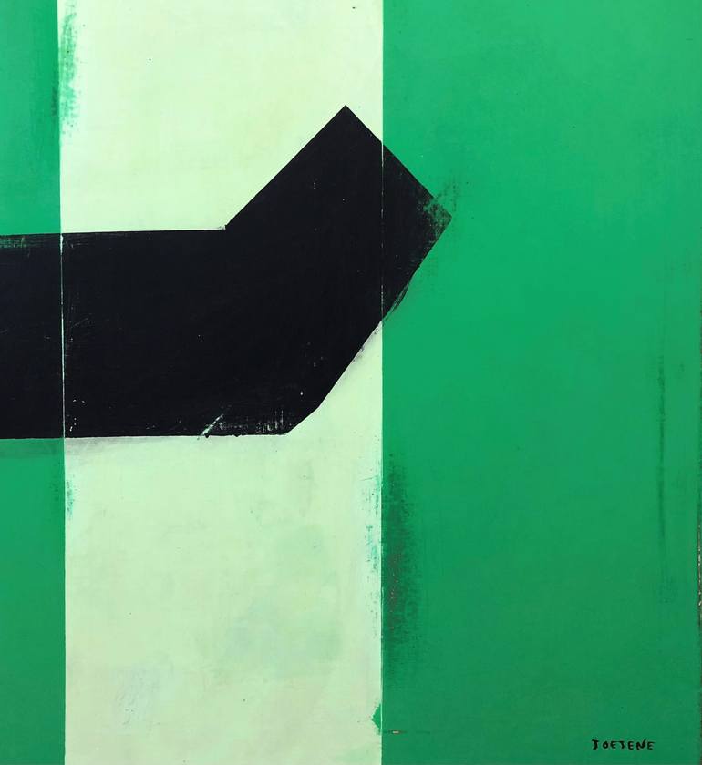 Original Abstract Expressionism Abstract Painting by Joejene C Santos