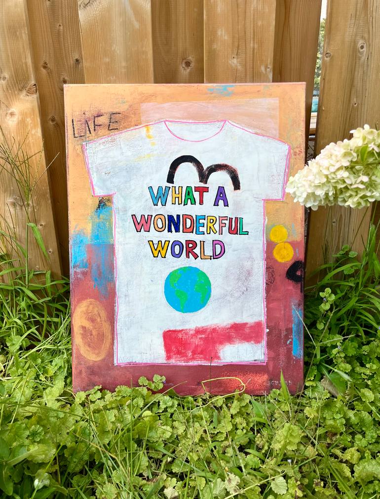 Original Abstract Expressionism Abstract Painting by Joejene C Santos