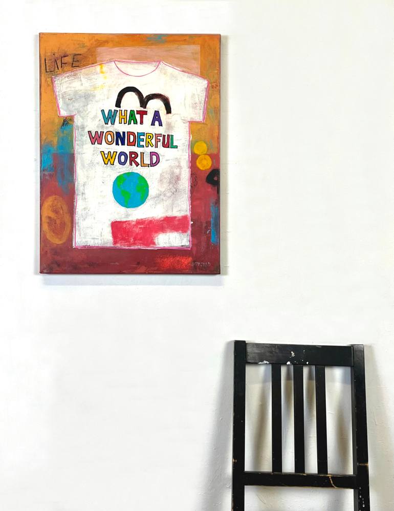 Original Abstract Expressionism Abstract Painting by Joejene C Santos