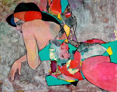 Original Impressionism Erotic Paintings by Marina Krasnitskaya