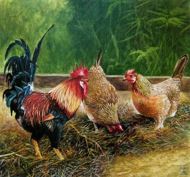 Original Animal Painting by Dragan Bekavac