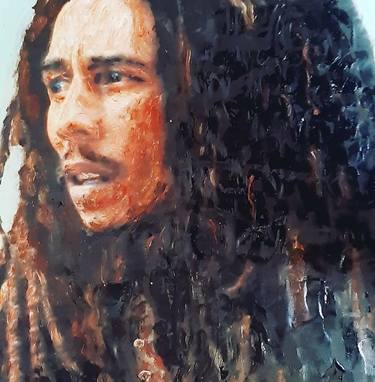 Legendry Bob Marley oil painting thumb