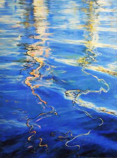 Print of Impressionism Water Paintings by Roslyn Ramsay
